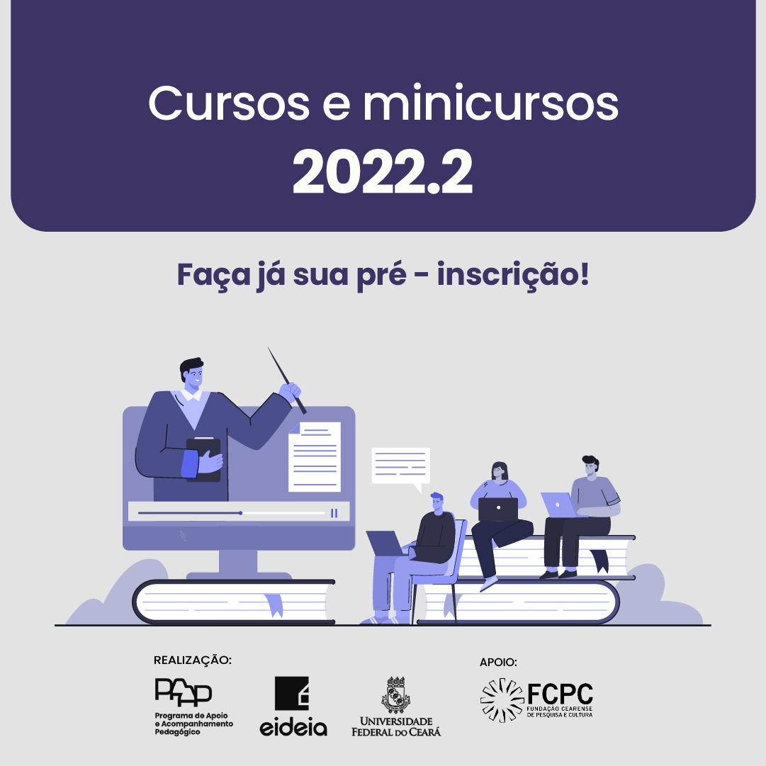 Paap Abre Pré Inscrição Para Os Cursos Online Programa De Apoio E Acompanhamento Pedagógico